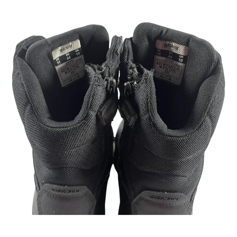 Magnum Stealth Force 8.0 Waterproof Tactical Boots Men's Size 11 Side Zip